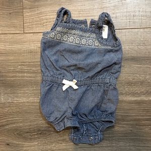 Blue Romper